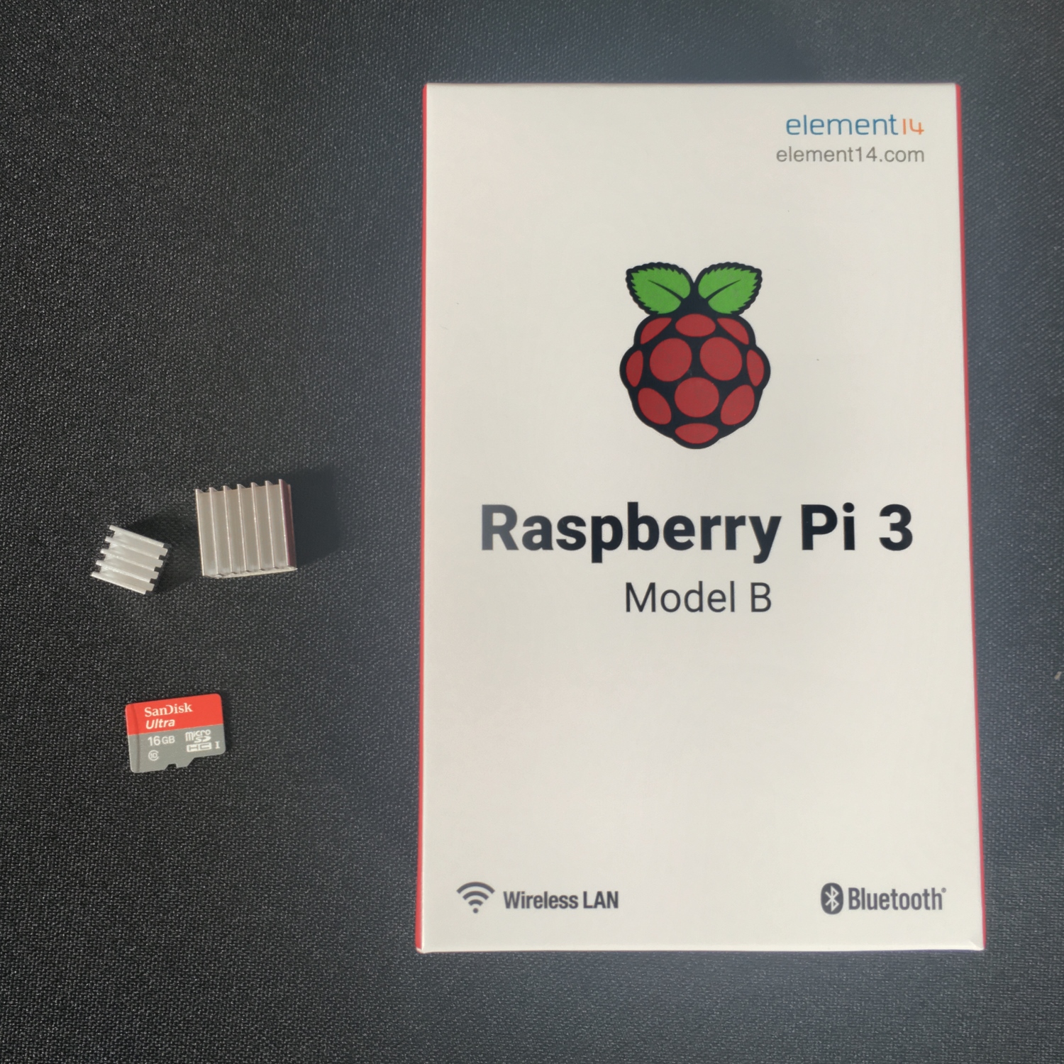 Raspberry Pi 3 Element 14 Box