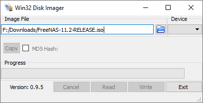 freenas 11 disk imager