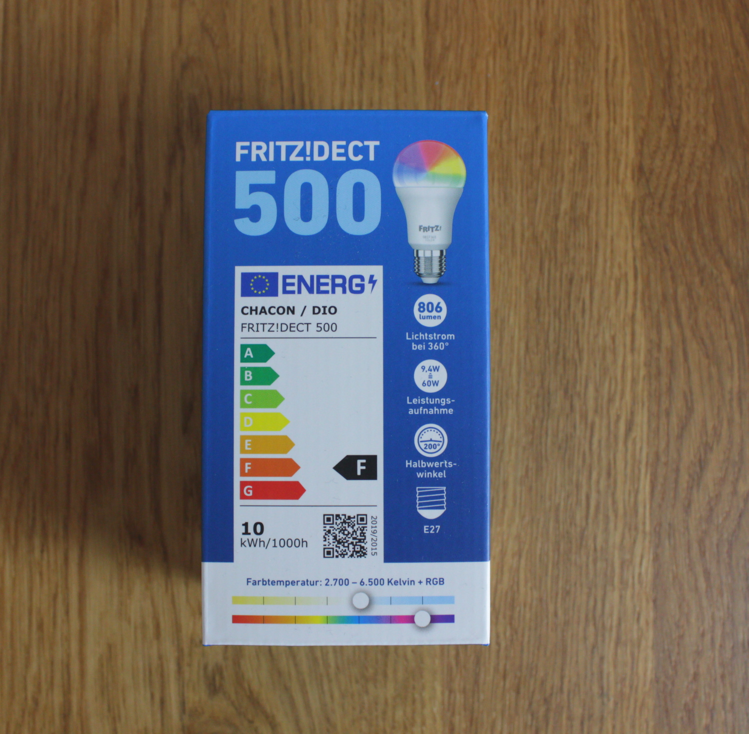 AVM Fritz DECT 500 Lampe (4)