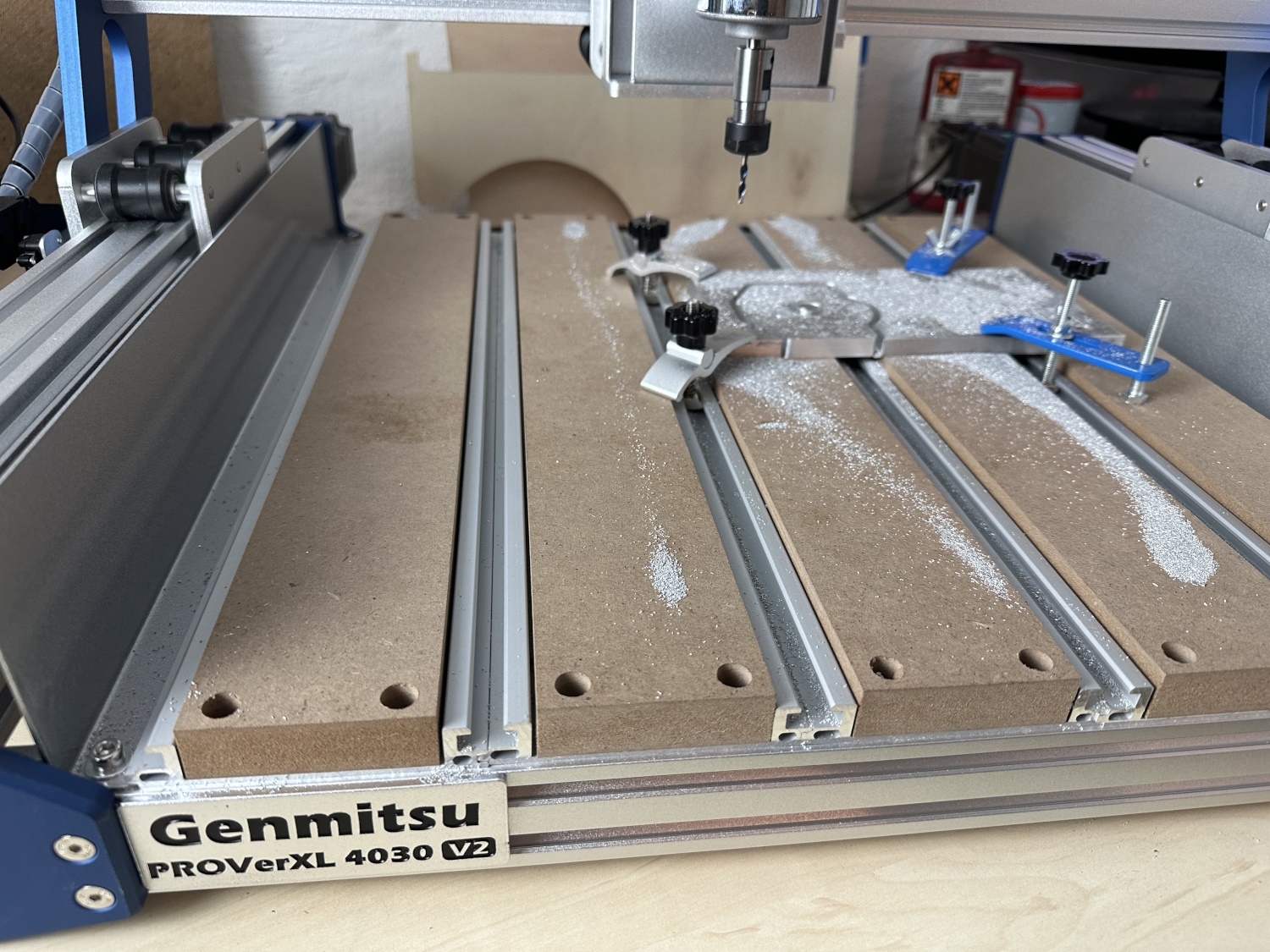 SainSmart Genmitsu prover xl 4030 v2 Aluminium Test (3)