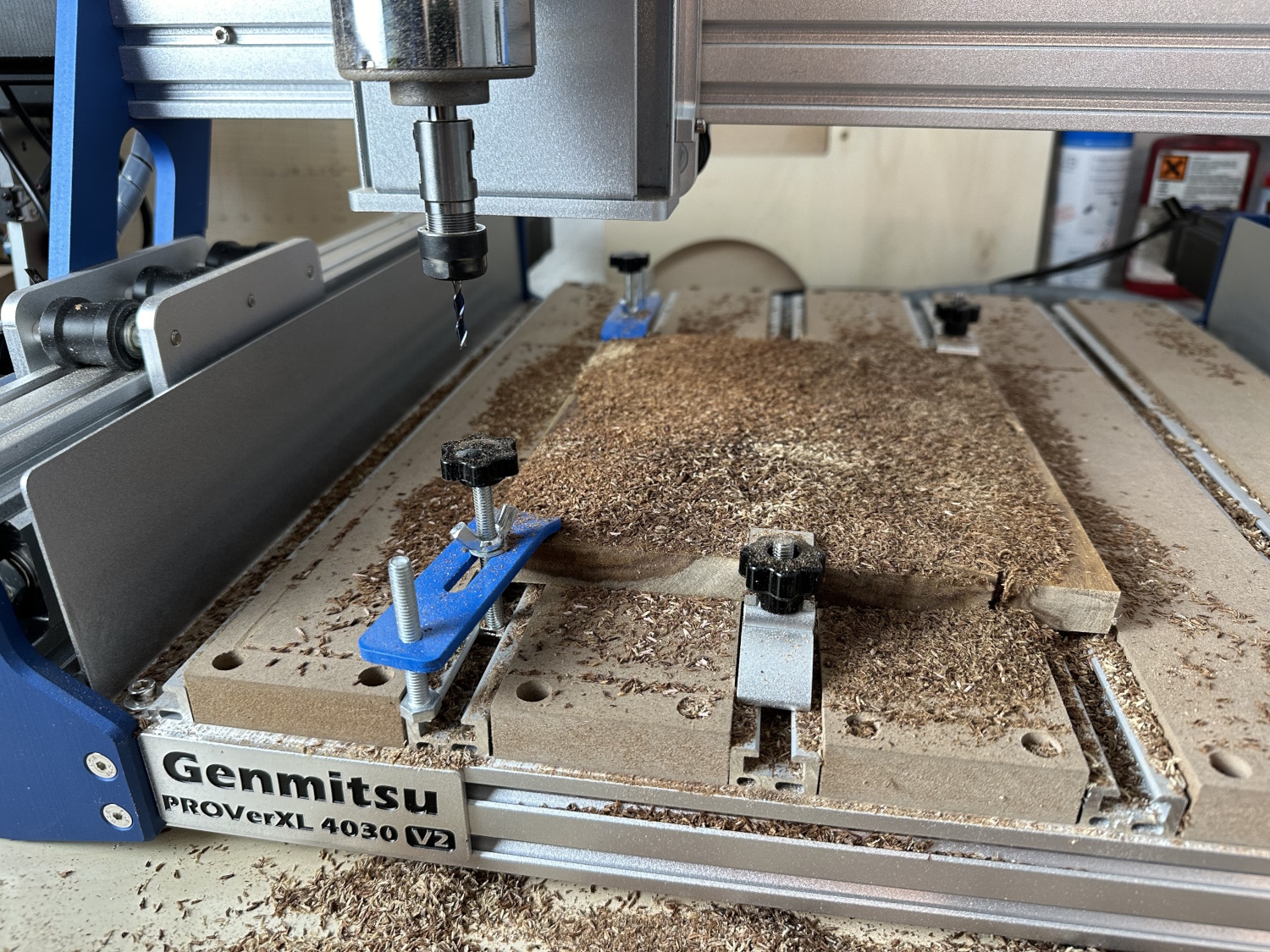 SainSmart Genmitsu prover xl 4030 v2 Hartholz Test (6)