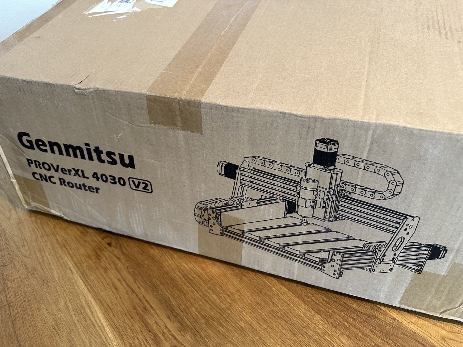 SainSmart Genmitsu prover xl 4030 v2 unboxing (1)