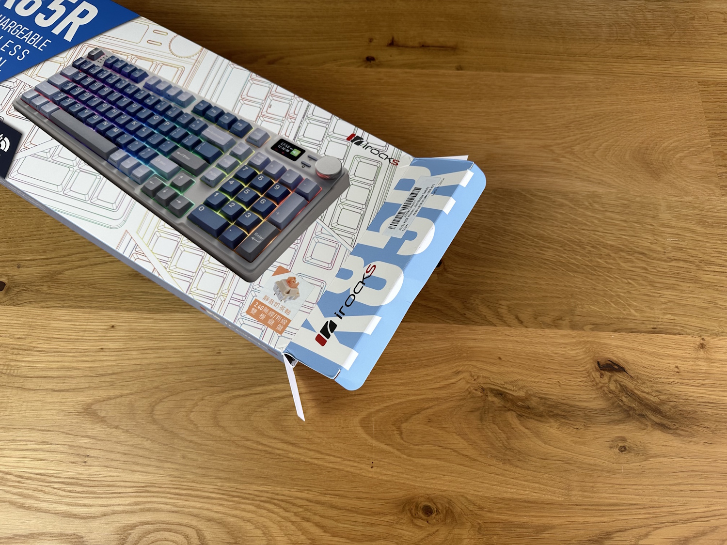 iRocks K85R Tastatur blau (4)