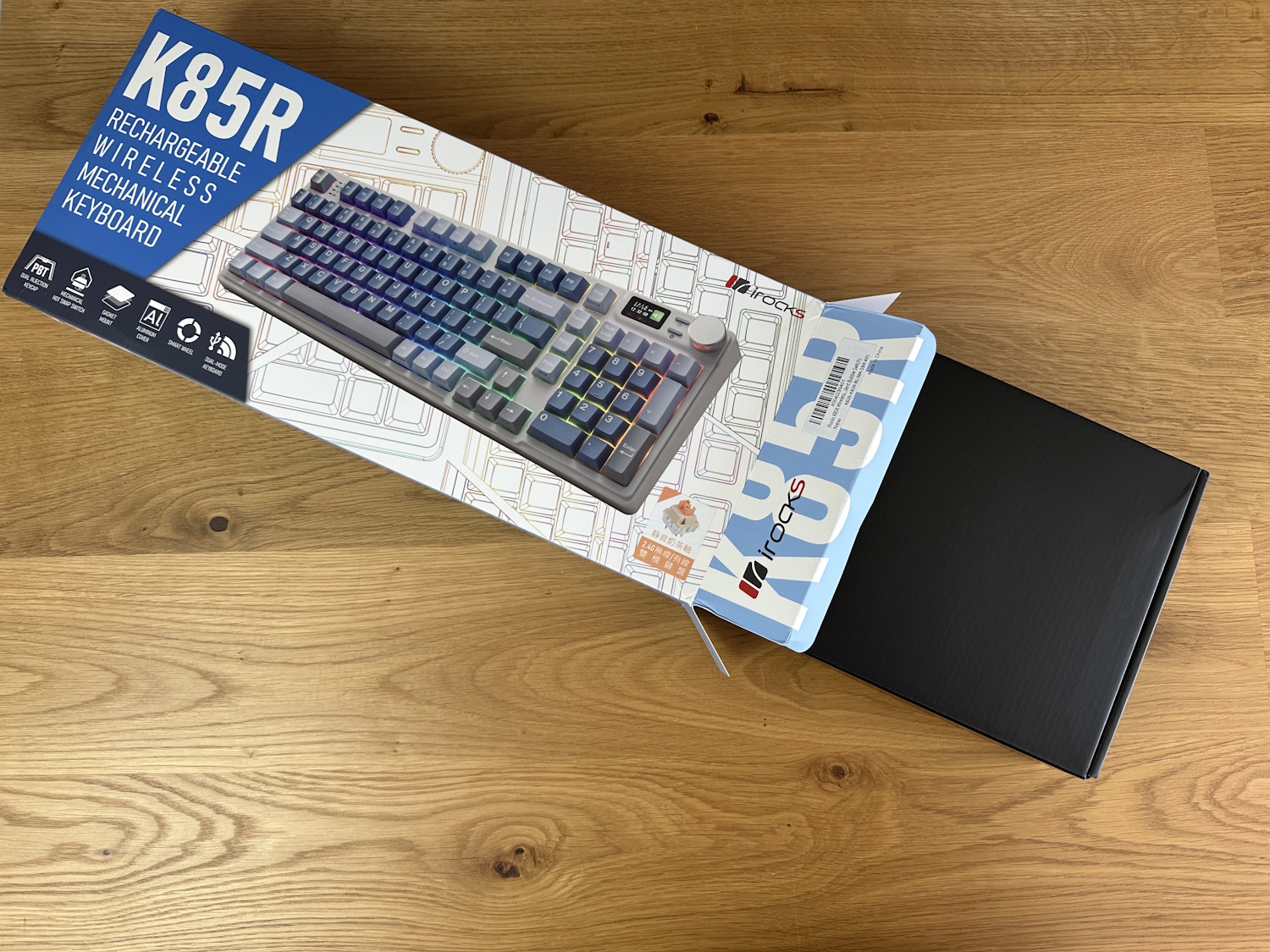 iRocks K85R Tastatur blau (6)