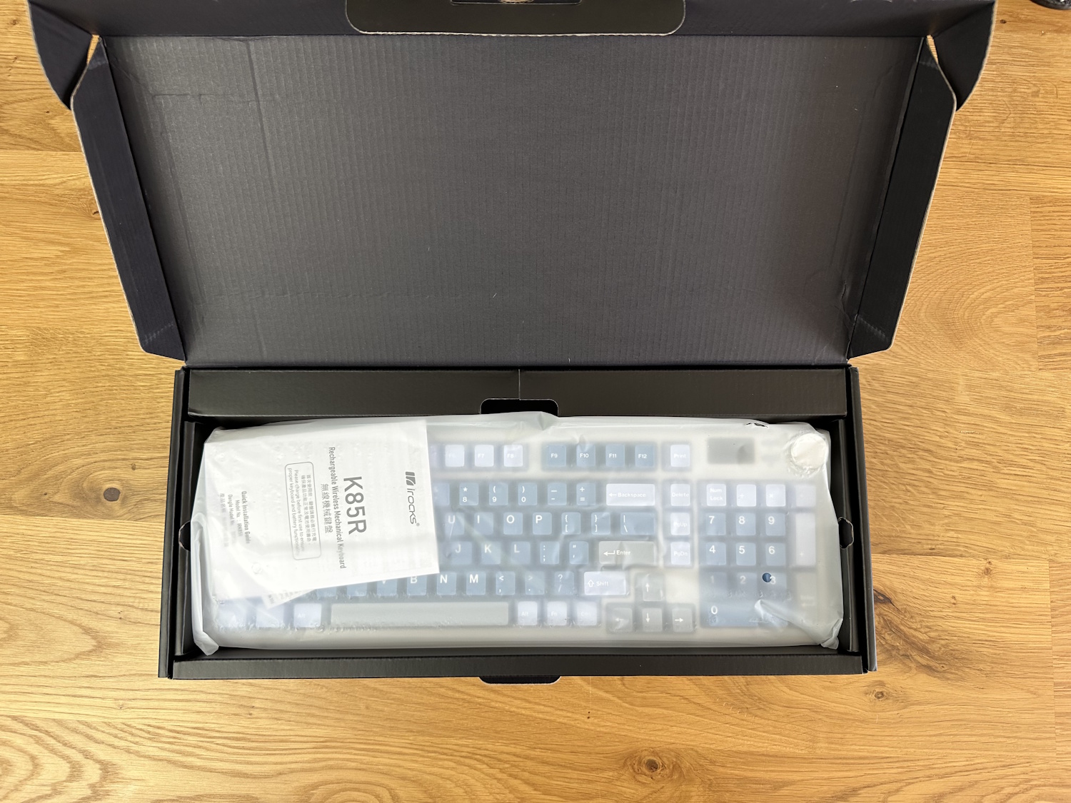 iRocks K85R Tastatur blau (8)