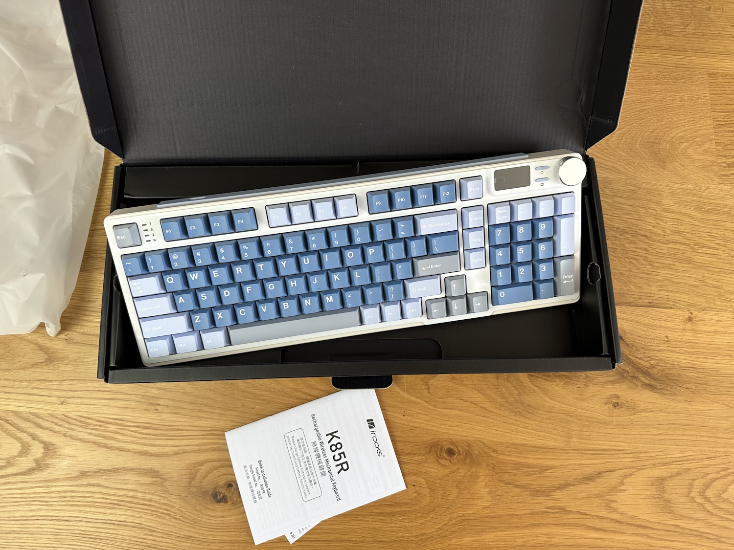 iRocks K85R Tastatur blau (9)