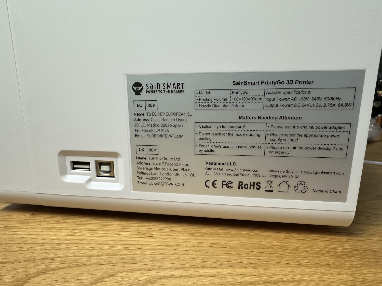 SainSmart PrintyGo 3D printer for kids hwp (21)