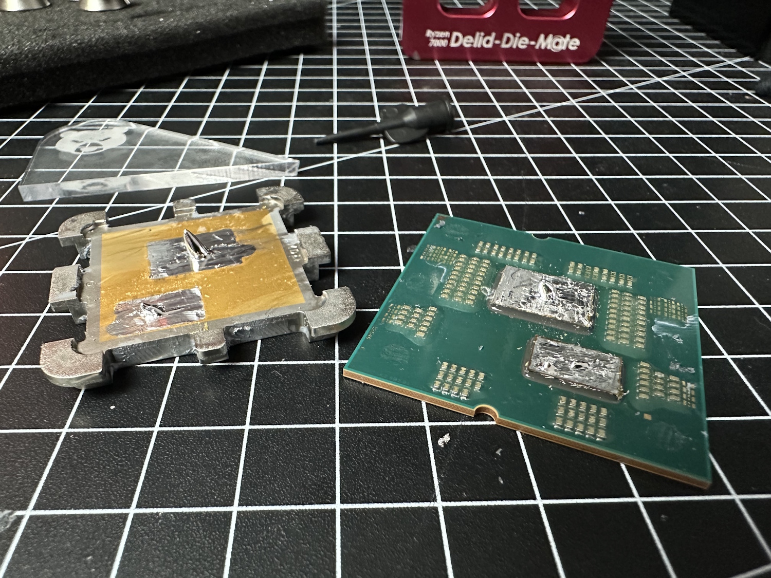 Thermal Grizzly Delid Die Mate amd ryzen 7800x3d delid how to (24)