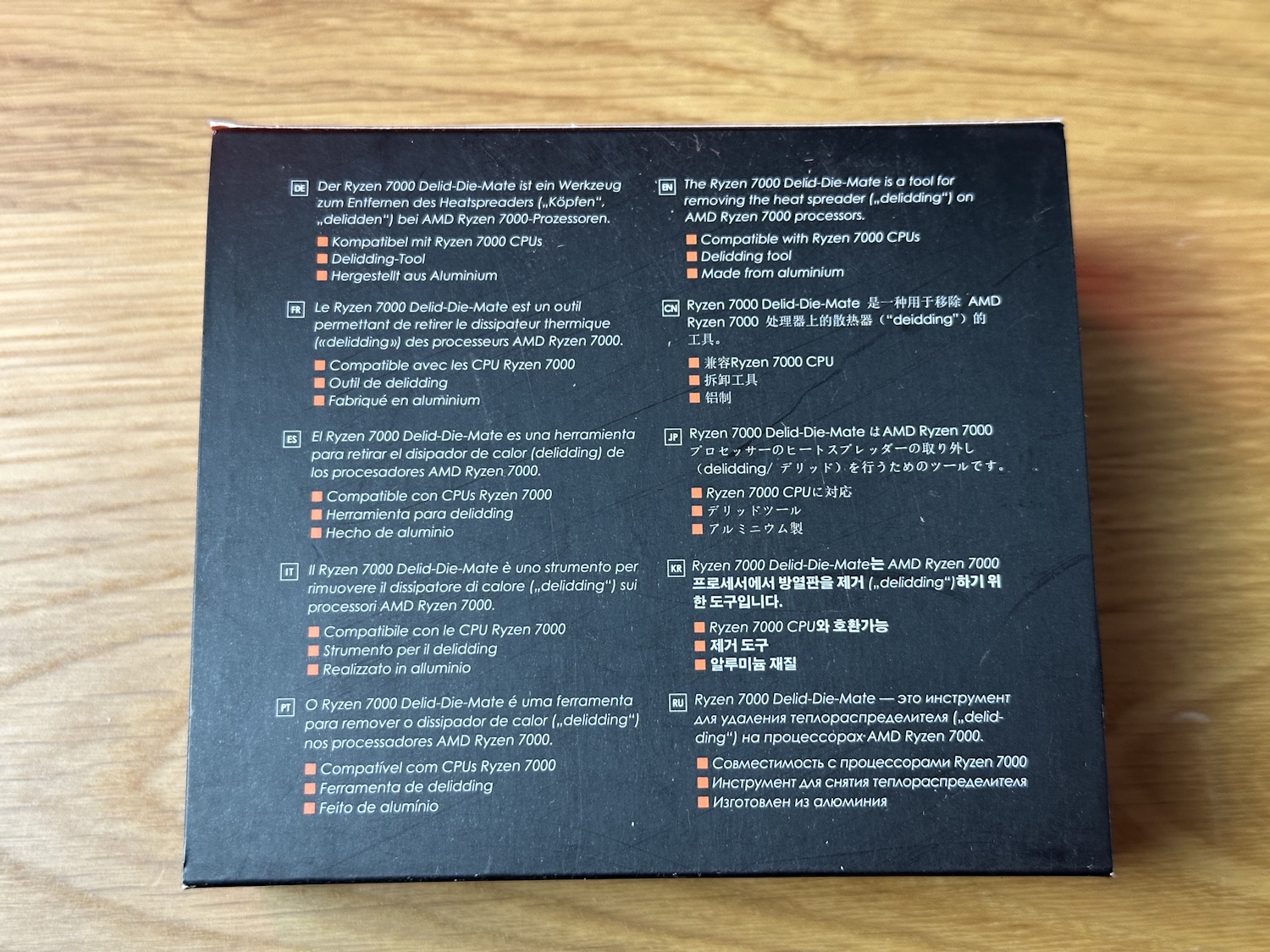 Thermal Grizzly Delid die mate unboxing (2)