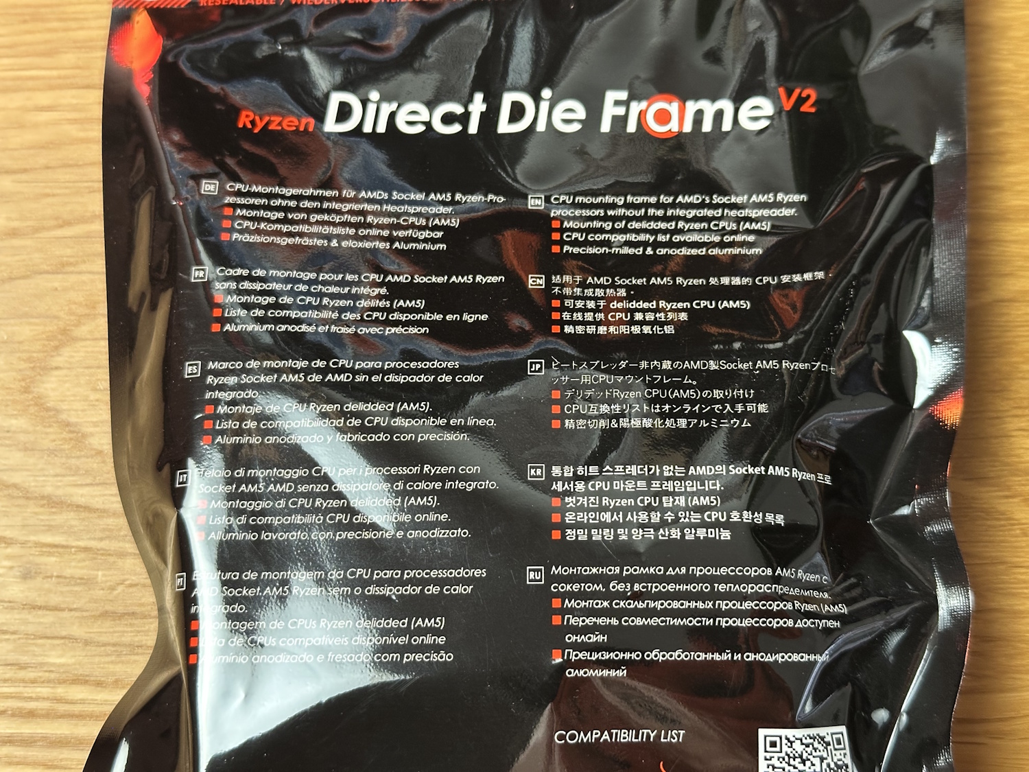 Thermal Grizzly Direct Die Frame V2 amd unboxing (2)