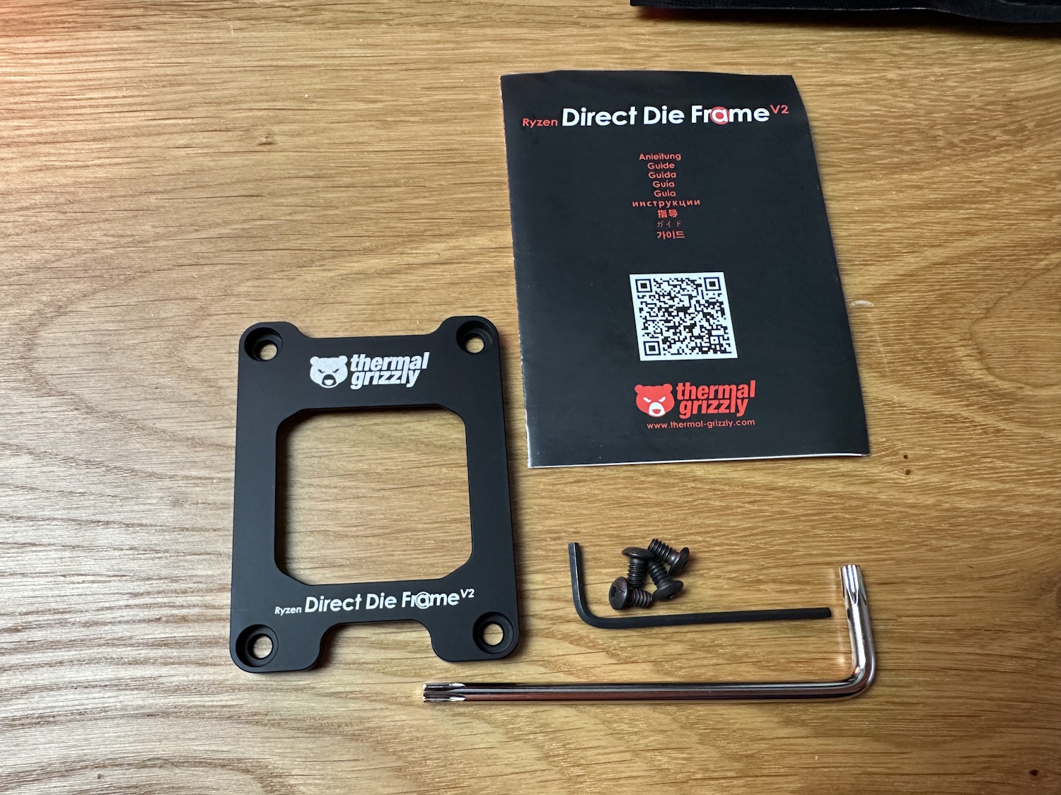 Thermal Grizzly Direct Die Frame V2 amd unboxing (8)