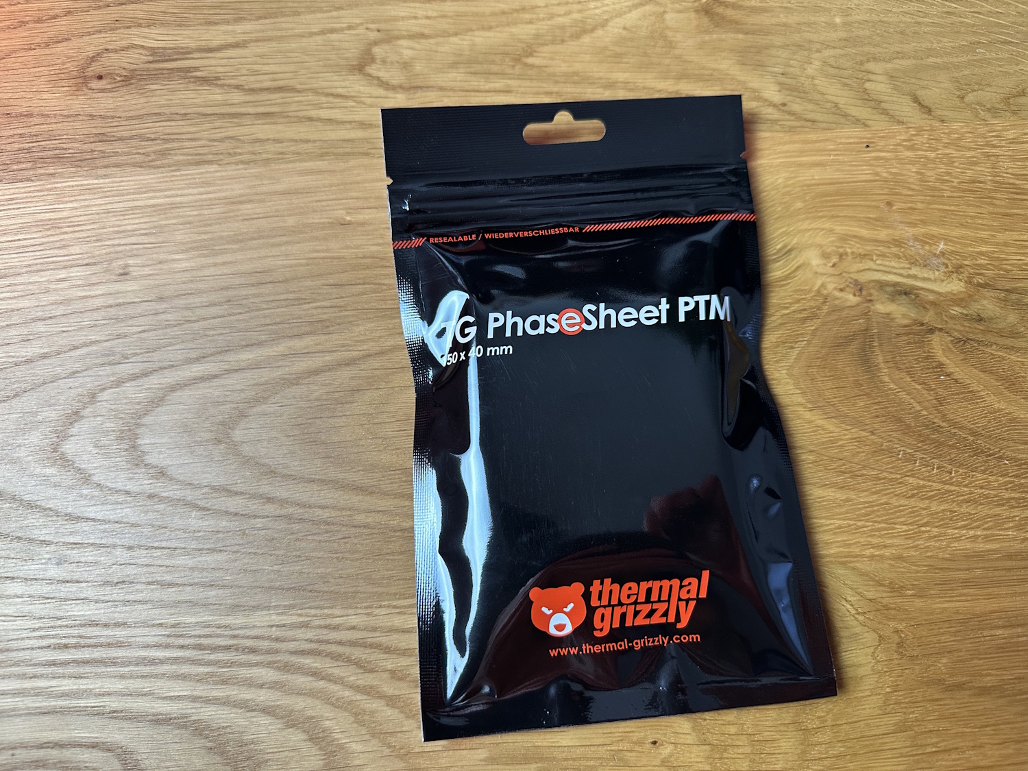 Thermal Grizzly Phase Sheet PTM Unboxing (1)