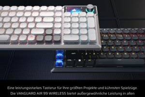 Studioaufnahme der VANGUARD AIR 99 WIRELESS vor neutralem Hintergrund.