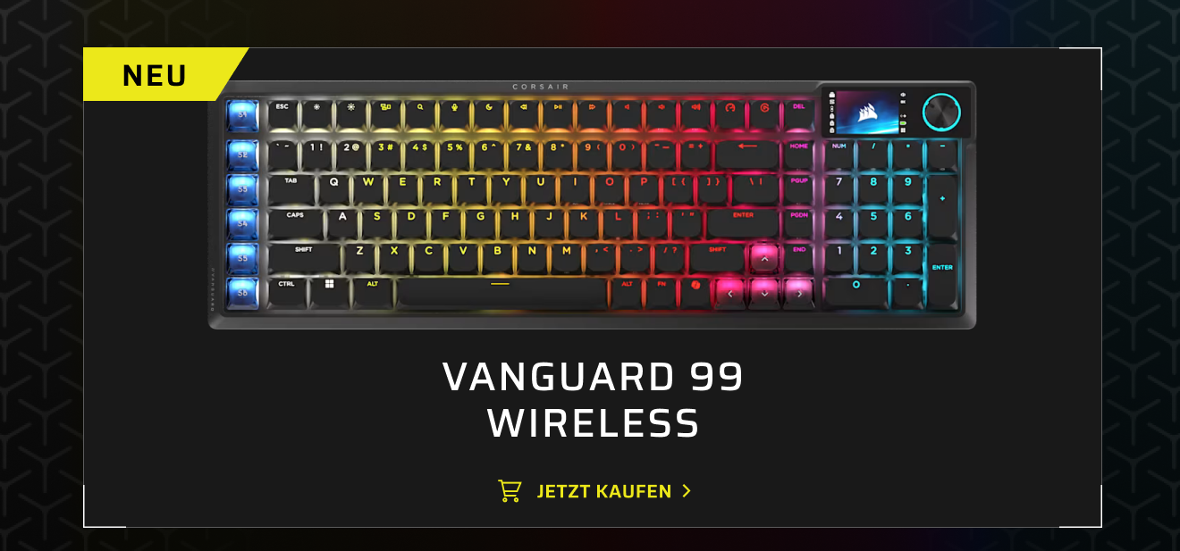 Detailaufnahme der Tasten