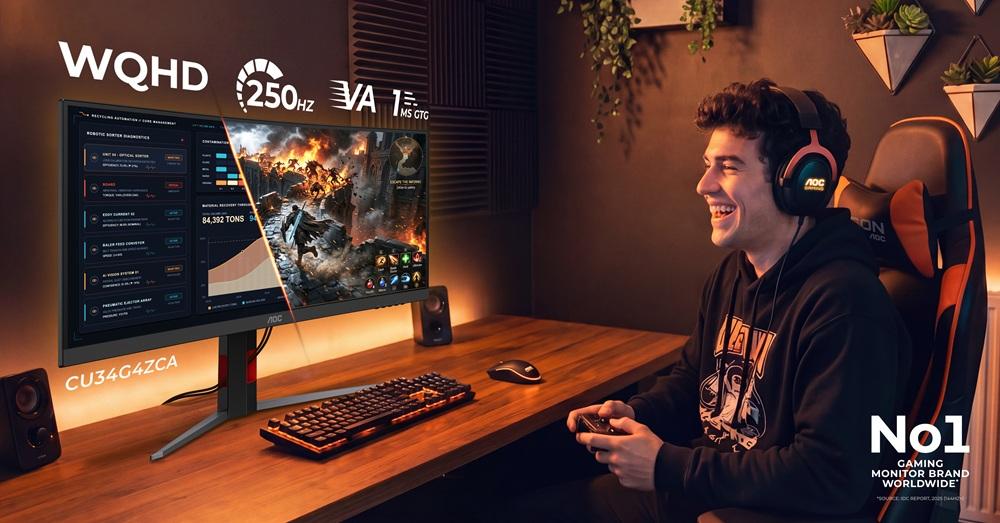 AOC CU34G4CA oder CU34G4ZCA Ultrawide-Gaming-Monitor