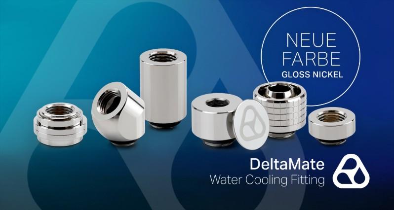 Thermal Grizzly DeltaMate Drain Valve mit angeschlossenem Soft Tube
