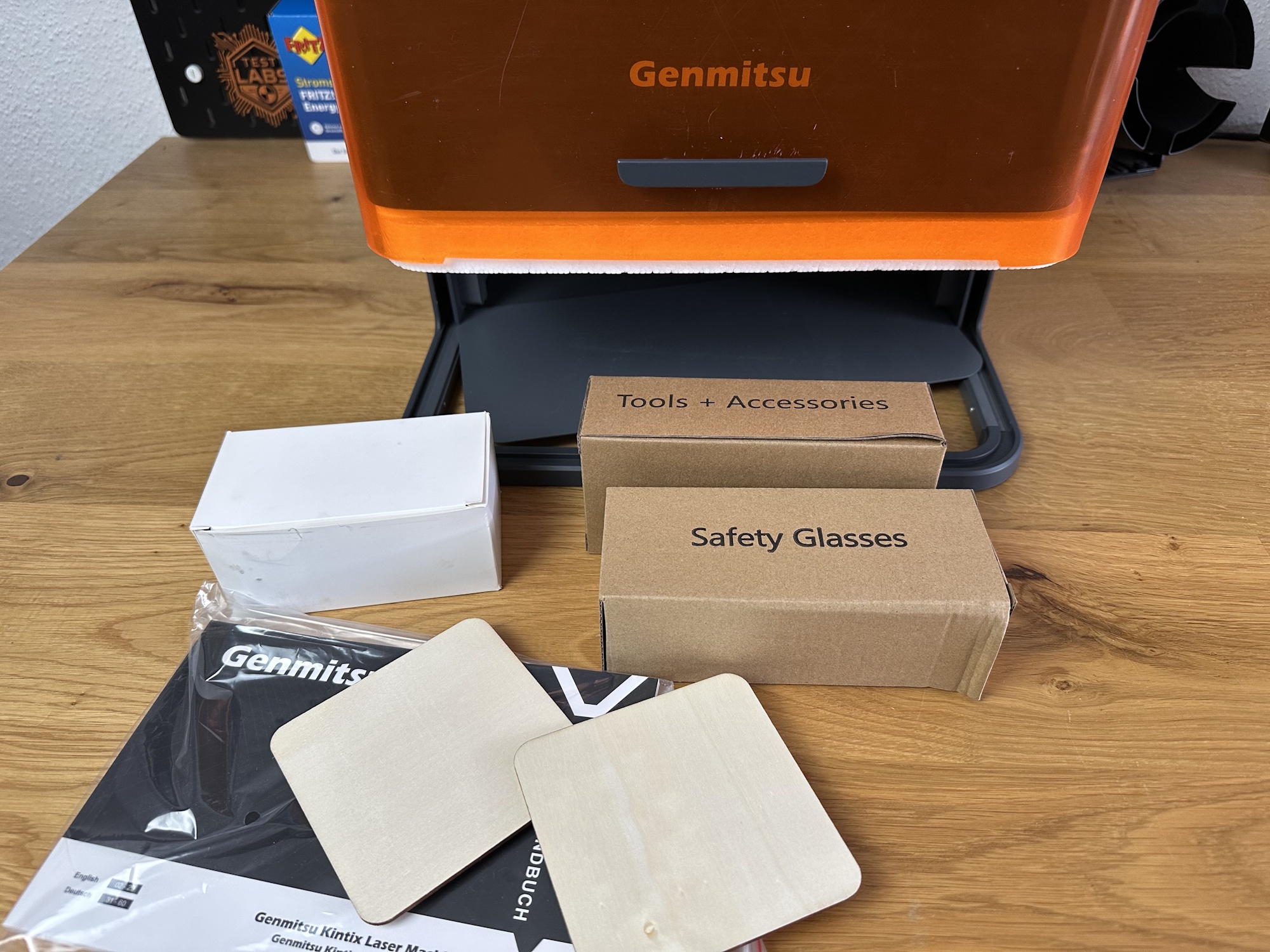 SainSmart Genmitsu Kintix Laser Lieferumfang (2)