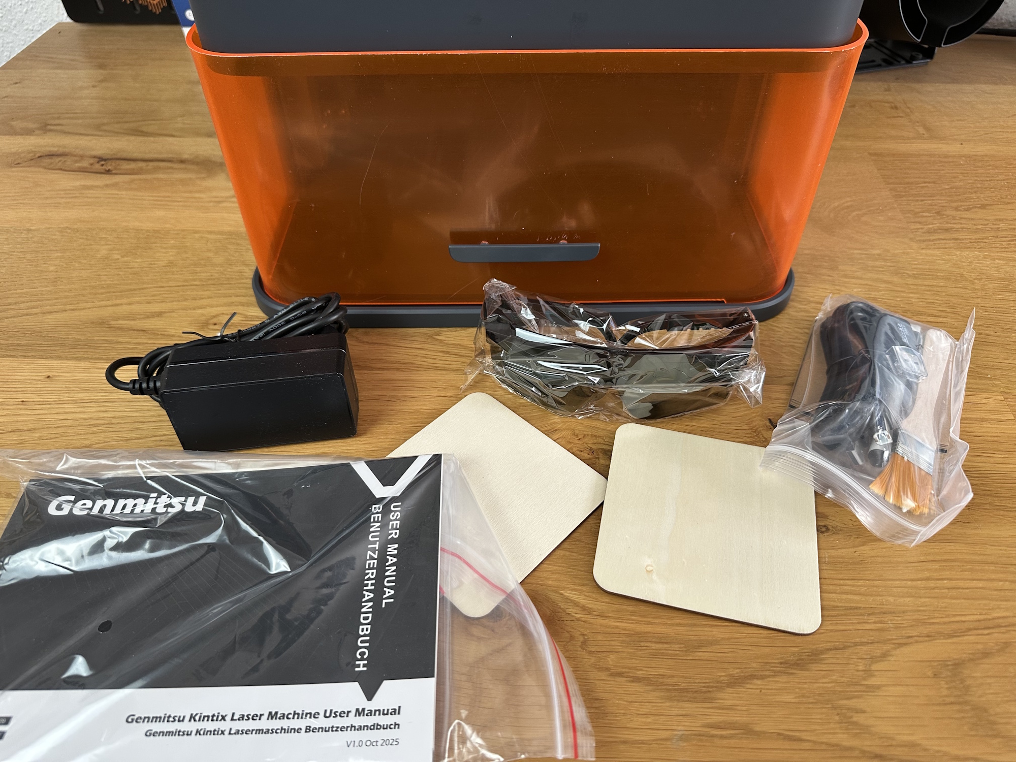 SainSmart Genmitsu Kintix Laser Lieferumfang (3)